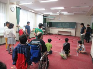 ふれあい交流ひろば　ボッチャ