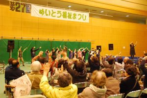 ステージ発表の様子